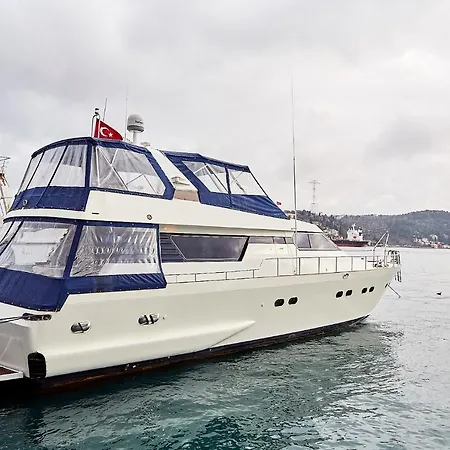 Luxury Yacht On Bosphorus Istanbul