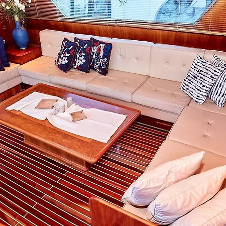 Luxury Yacht On Bosphorus
