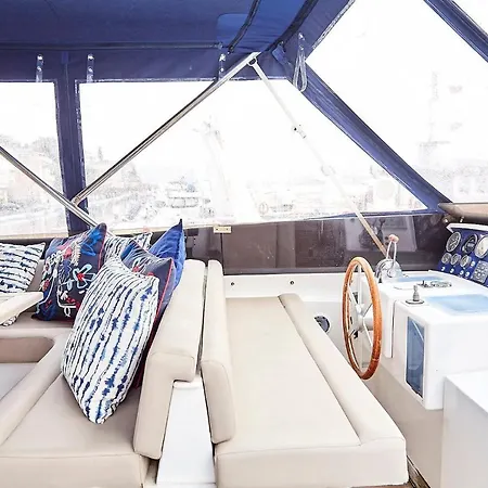 Luxury Yacht On Bosphorus